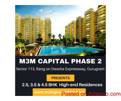 M3M Capital Sector 113 Phase 2 | Live in a Home Worthy of Your Status