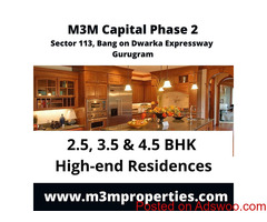 M3M Capital Sector 113 Phase 2 | Live in a Home Worthy of Your Status