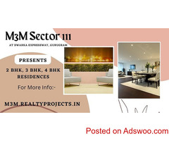 M3M Sector 111 Dwarka Expressway, Gurugram - Fantastic Spread For Beautiful Homes