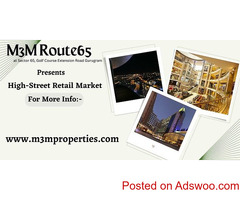 M3M Route 65 Sector 65 Gurugram - Retail Spaces That Are Thoughtfully Designed