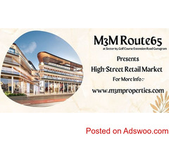 M3M Route 65 Sector 65 Gurugram - Retail Spaces That Are Thoughtfully Designed
