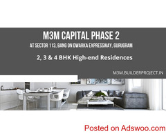M3M Capital Phase 2 Sector 113 Gurgaon | Celebrate the Saving This Summer