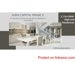 M3M Capital Phase 2 Sector 113 Gurgaon | Celebrate the Saving This Summer