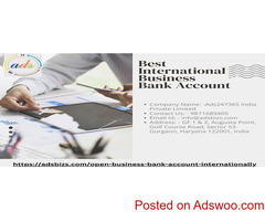 With ADS247365, Open A Best International Business Bank Account.