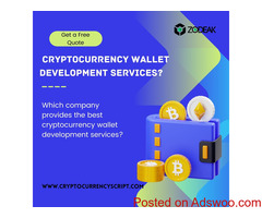 Which company provides the best cryptocurrency wallet development services?