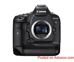 Canon EOS-1D X Mark II DSLR Camera Body, Black