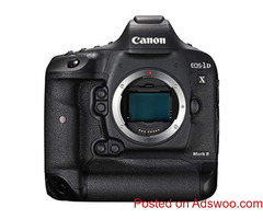 Canon EOS-1D X Mark II DSLR Camera Body, Black