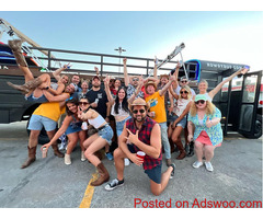 House Party Vehicle is a rowdy bus that brings the party to you.