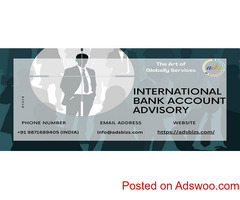 We'll Give You The Best International Bank Account Advisory.