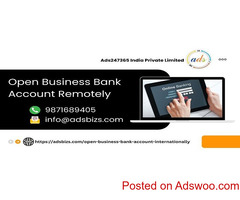 You Can Open a Business Bank Account Remotely with The Help of Our Experts.