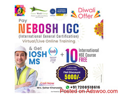 Green world Group Exclusive offer on upcoming NEBOSH IGC Batch