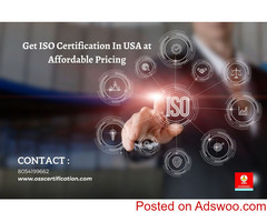 Get ISO Certification In USA at Affordable Pricing