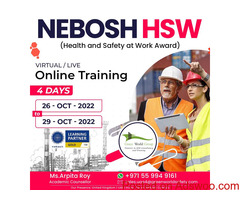 Start your safety career by pursuing NEBOSH HSW course!