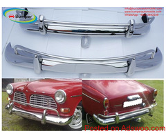 Volvo Amazon Coupe Saloon USA style (1956-1970) bumpers by stainless steel