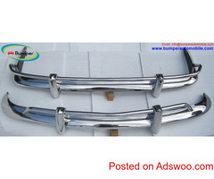 Volkswagen Karmann Ghia US type bumper (1955 – 1966) by stainless steel  (VW Karmann Ghia USA Stoßfä