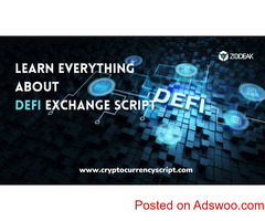 Learn everything about DEFI Exchange Script