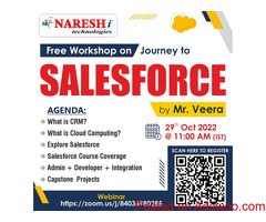 Free Workshop On Journey to Salesforce By Mr. Veera.
