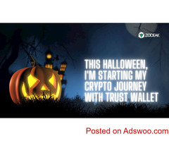 This Halloween, I'm starting my crypto journey with Trust Wallet