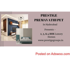 New Launch Prestige Premavathipet In Hyderabad