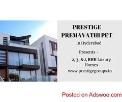New Launch Prestige Premavathipet In Hyderabad