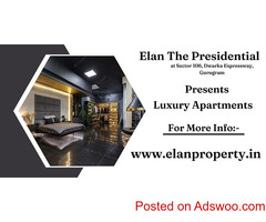 Elan The Presidential At Sector 106, Dwarka Expressway, Gurugram - YOUR WORLD IN YOUR HOME