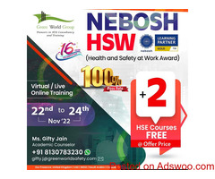 Build your Safety Career through NEBOSH HSW with Green World