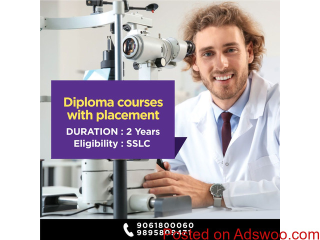 Diploma in interior designing | Diploma in Optometry | Diploma in Medical Laboratory Technology - 3/4