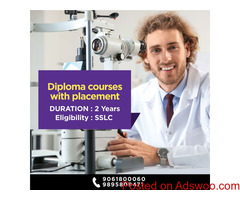 Diploma in interior designing | Diploma in Optometry | Diploma in Medical Laboratory Technology