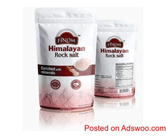 Himalayan salt exporters | Pink Himalayan salt granules suppliers  - Finom Food