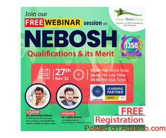 Enroll in Free Webinar about NEBOSH Qualification