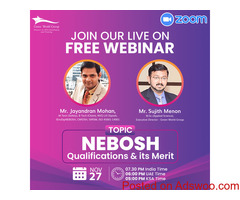 Register Yourself for Free Webinar on NEBOSH Course