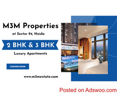 M3M Sector 94 Noida - In the heart of the city...