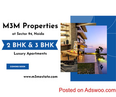 M3M Sector 94 Noida - In the heart of the city...