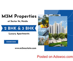 M3M Sector 94 Noida - In the heart of the city...