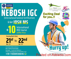Blockbuster Deal from Green World on NEBOSH IGC course!