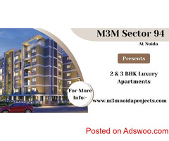 M3M Sector 94 Noida - Luxury of Remaining Calm And Relaxed