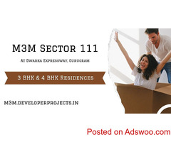 M3M Properties Apartments 111 - An Unforgettable Taste Of Luxury at Gurugram