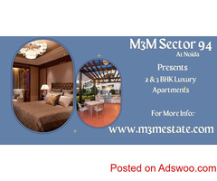 M3M Sector 94 Noida - A Heaven To Embrace Family & Fitness