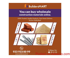 Buy Building Materials Online in Hyderabad | Buy Construction Materials Online in Hyderabad