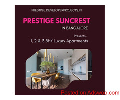 Prestige Suncrest Sanjay Nagar - New Launch Apartments In Bengaluru