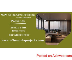 M3M Noida Greater Noida At Noida Expressway - Luxury of Remaining Calm And Relaxed