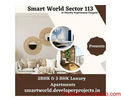 Smart World Sector 113 At Dwarka Expressway, Gurugram - Fantastic Spread For Beautiful Homes