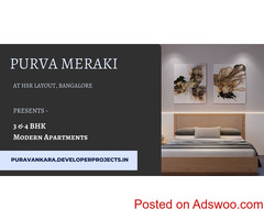 Purva Meraki HSR Layout Bangalore - Luxury You Truly Deserve