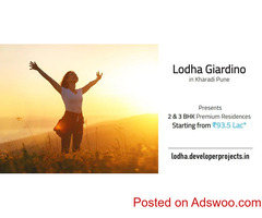 Lodha Giardino Kharadi Pune, Live A Superior Life