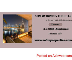 M3M My Home In The Hills At Sector 79  - Fantastic Spread For Beautiful Homes In Gurugram