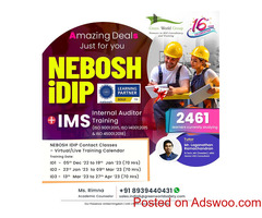 Exclusive Offer on NEBOSH IDIP!!