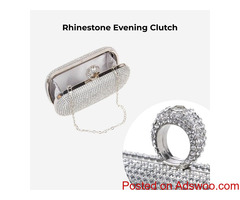 Rhinestone Evening Clutch
