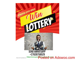 WIN THE LOTTERY TODAY WITH MY LOTTO SPELLS. +27639758529