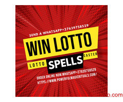 WIN THE LOTTERY TODAY WITH MY LOTTO SPELLS. +27639758529