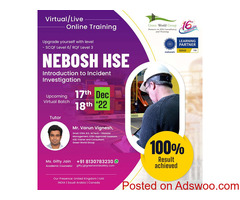 Join NEBOSH Incident Investigation Course in Chandigarh